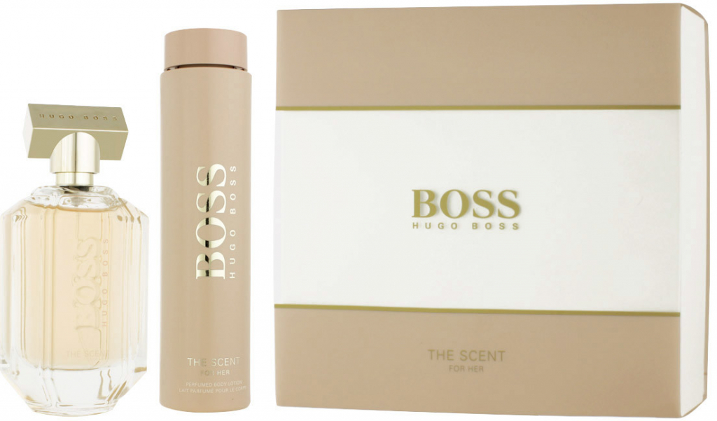 Obrázok Hugo Boss Boss The Scent darčeková sada III.  parfémovaná voda 100 ml + telové mlieko 200 ml