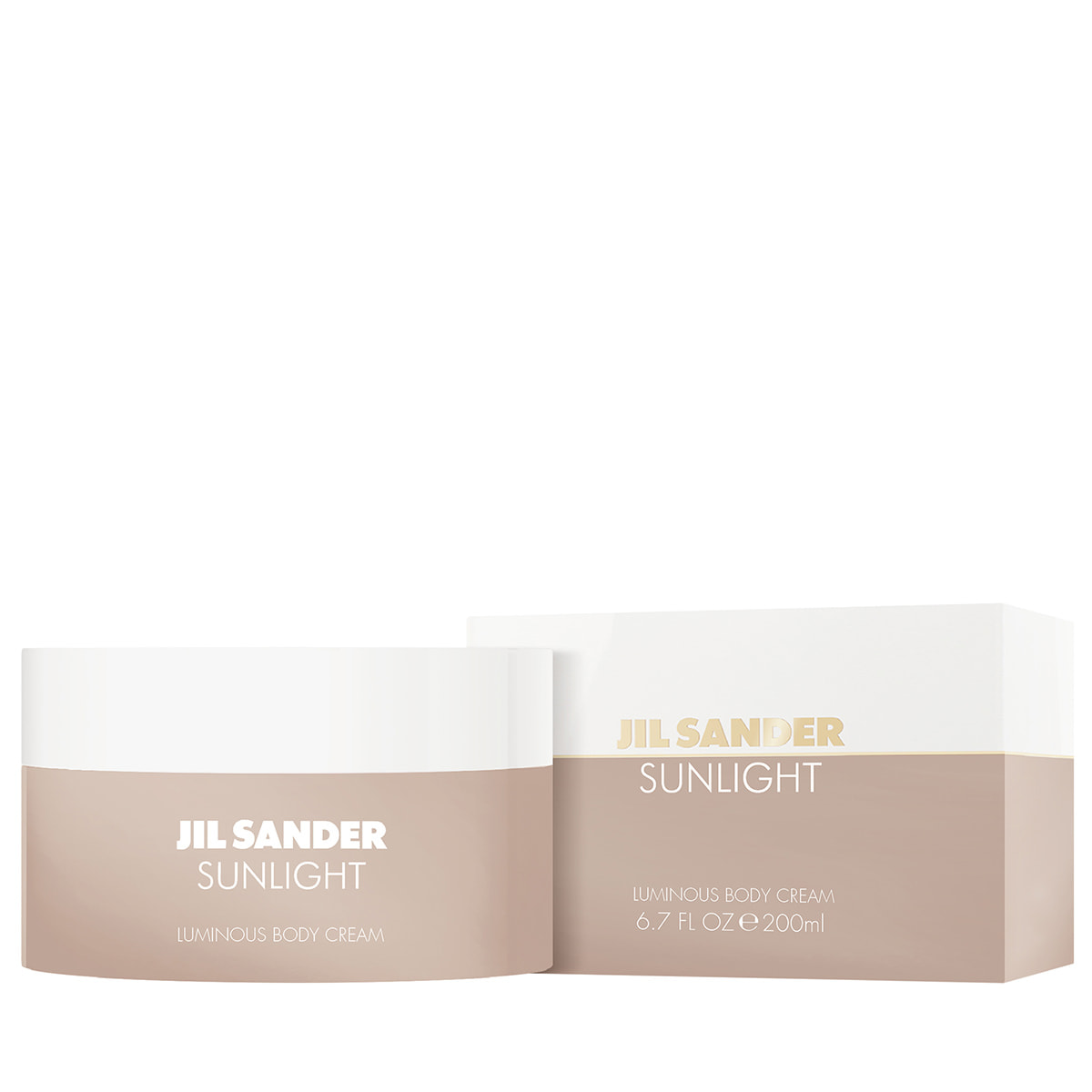 Obrázok Jil Sander Sunlight Lumière  telový krém pre ženy 200 ml telový krém 