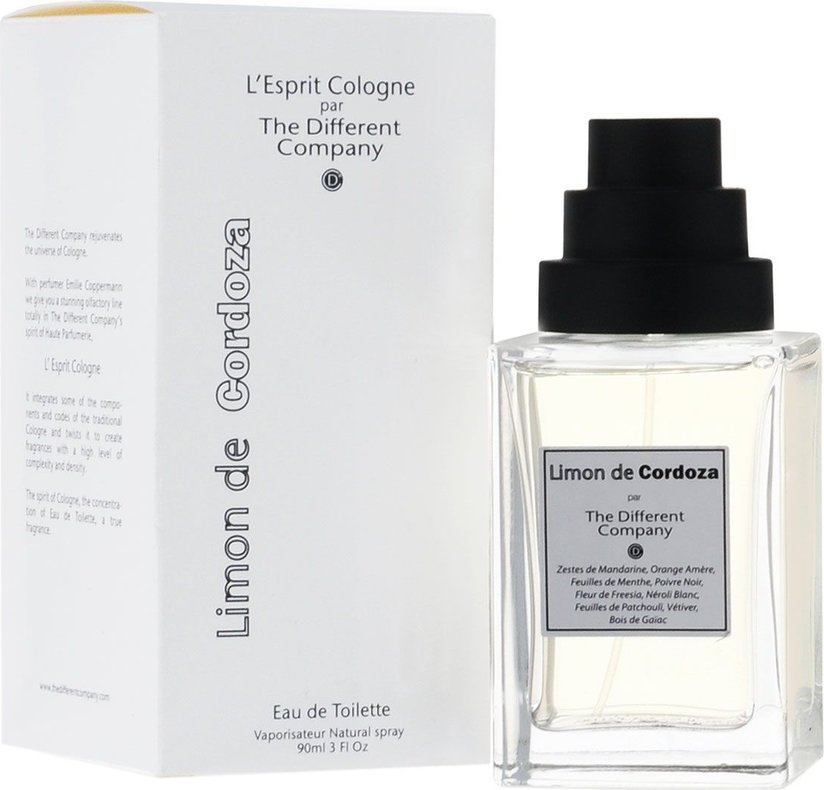 Obrázok The Different Company Limon De Cordoza toaletná voda unisex 90 ml  