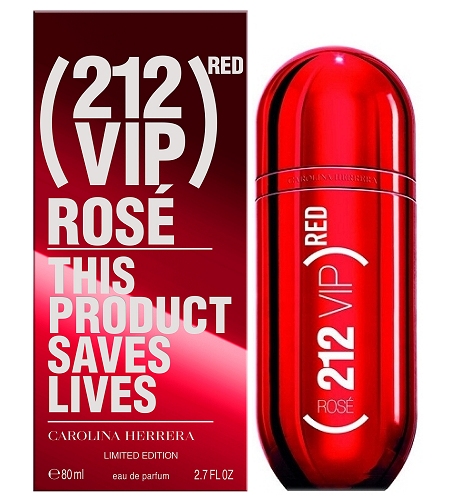 Obrázok Carolina Herrera 212 VIP Rose Red Limited Edition 80 ml parfumovaná voda pre ženy