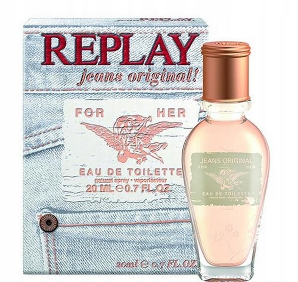 Obrázok Replay Jeans Original for Her - toaletná voda s rozprašovačom 20 ml