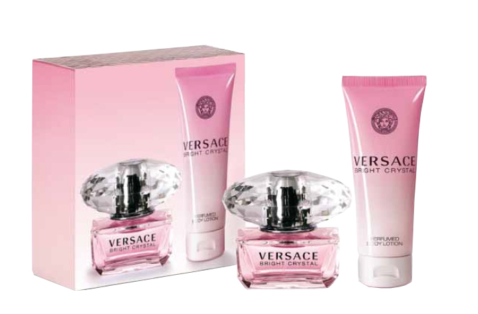 Obrázok Versace Bright Crystal EDT 90 ml + tělové mléko 100 ml dárková sada