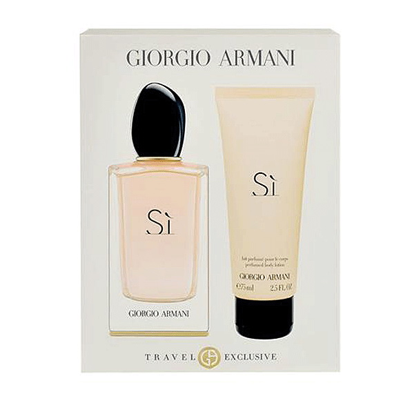 Obrázok Giorgio Armani Si EDP 100 ml + tělové mléko 75 ml + kosmetická taška dárková sada pro ženy