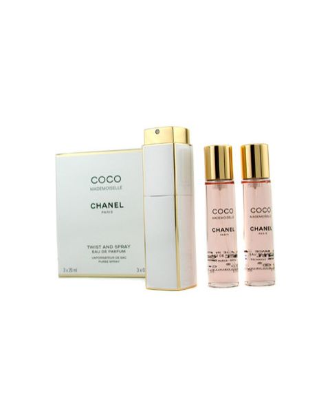 Chanel Coco Mademoiselle Eau de Parfum Twist & Spray 3x20 ml