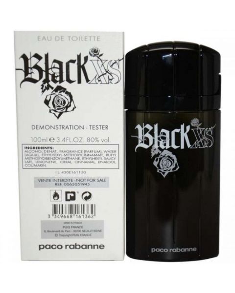 Paco Rabanne Black XS Man Eau de Toilette 100 ml tester