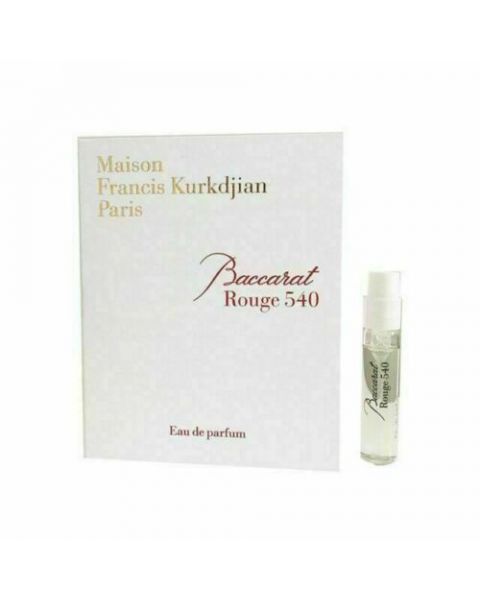 Maison Francis Kurkdjian Baccarat Rouge 540 Eau de Parfum 2 ml vial