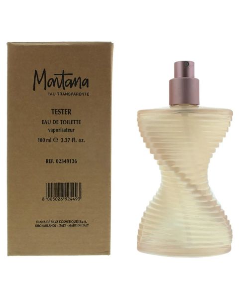 Montana Eau Transparente Eau de Toilette 100 ml tester