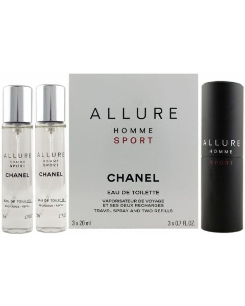 Chanel Allure Homme Sport Eau de Toilette 3x20 ml