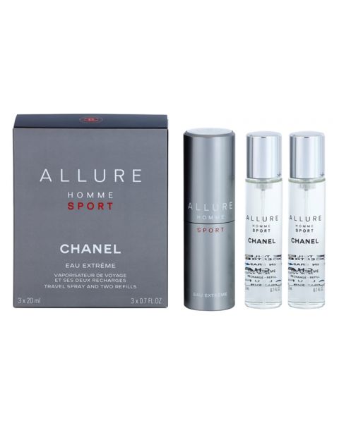 Chanel Allure Homme Sport Eau Extreme Eau de Parfum Twist and Spray 3x20 ml