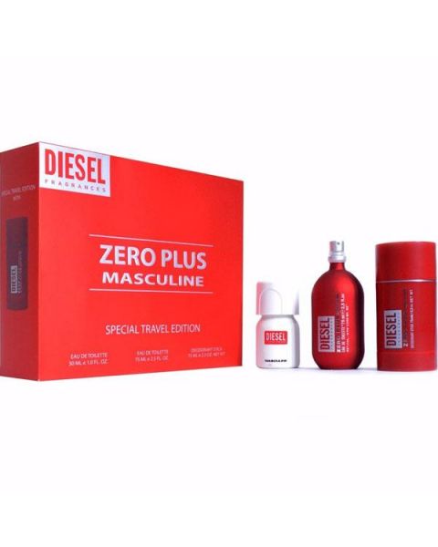 Diesel Zero Plus Masculine darčeková sada pre mužov