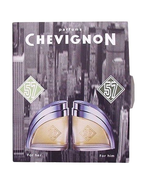 Chevignon 57 for Her 1,5 ml vial + Chevignon 57 for Him 1,5 ml vial