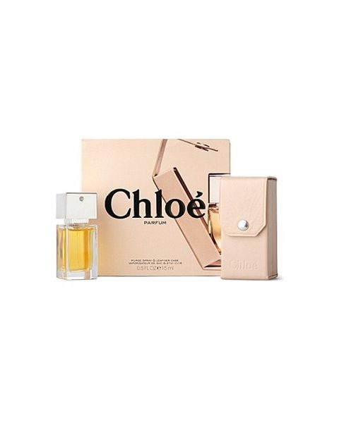 Chloé Chloé čistý parfum 15 ml + kožené púzdro