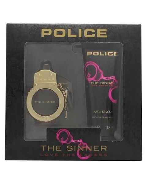 Police The Sinner for Woman darčeková sada pre ženy