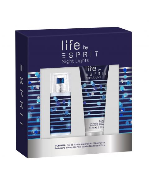 Esprit Life by Esprit Night Lights Man darčeková sada pre mužov