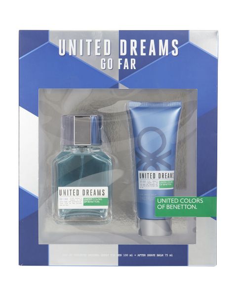 Benetton United Dreams Men Go Far darčeková sada pre mužov