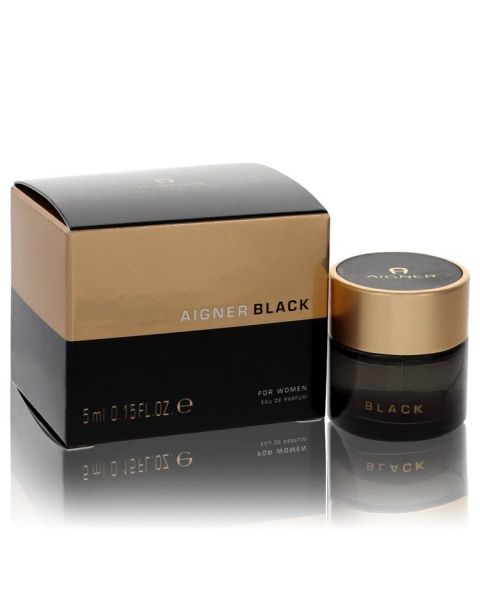 Aigner Black for Women Eau de Parfum 5 ml mini