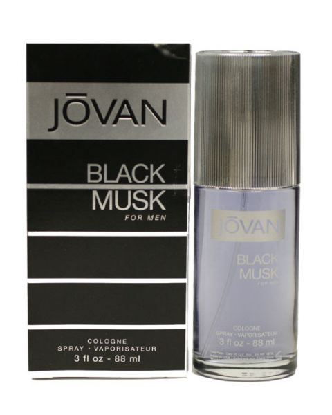 Jovan Black Musk Eau De Cologne 88 ml