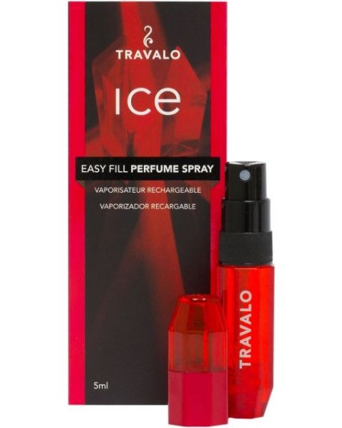 Travalo Ice Red plniteľný rozprašovač parfémov 5 ml