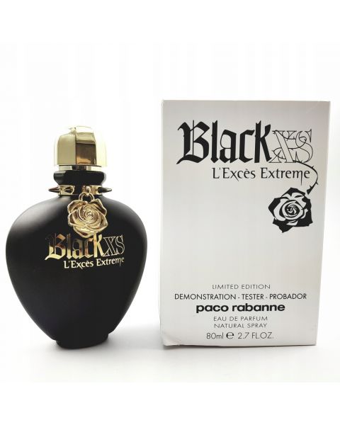 Paco Rabanne Black XS Pour Elle L`Exces Extreme Limited Edition Eau de Parfum 80 ml tester