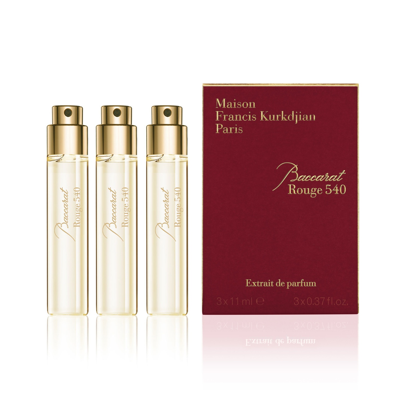 Obrázok Maison Francis Kurkdjian Baccarat Rouge 540 3x11 ml parfum Náplň unisex